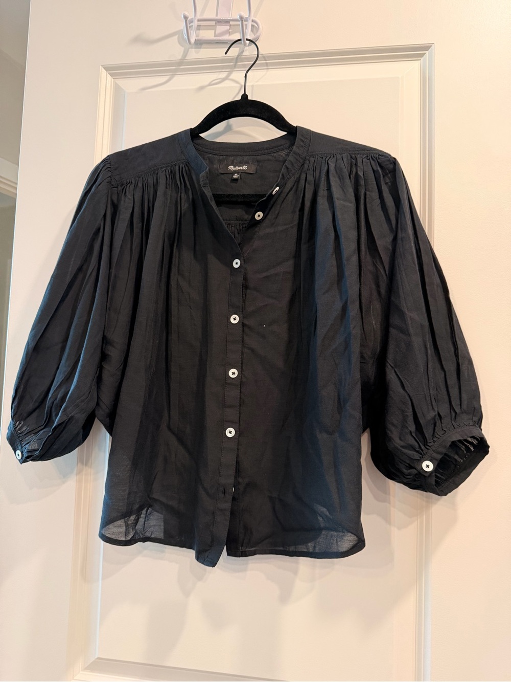 Madewell Balloon Sleeve Top